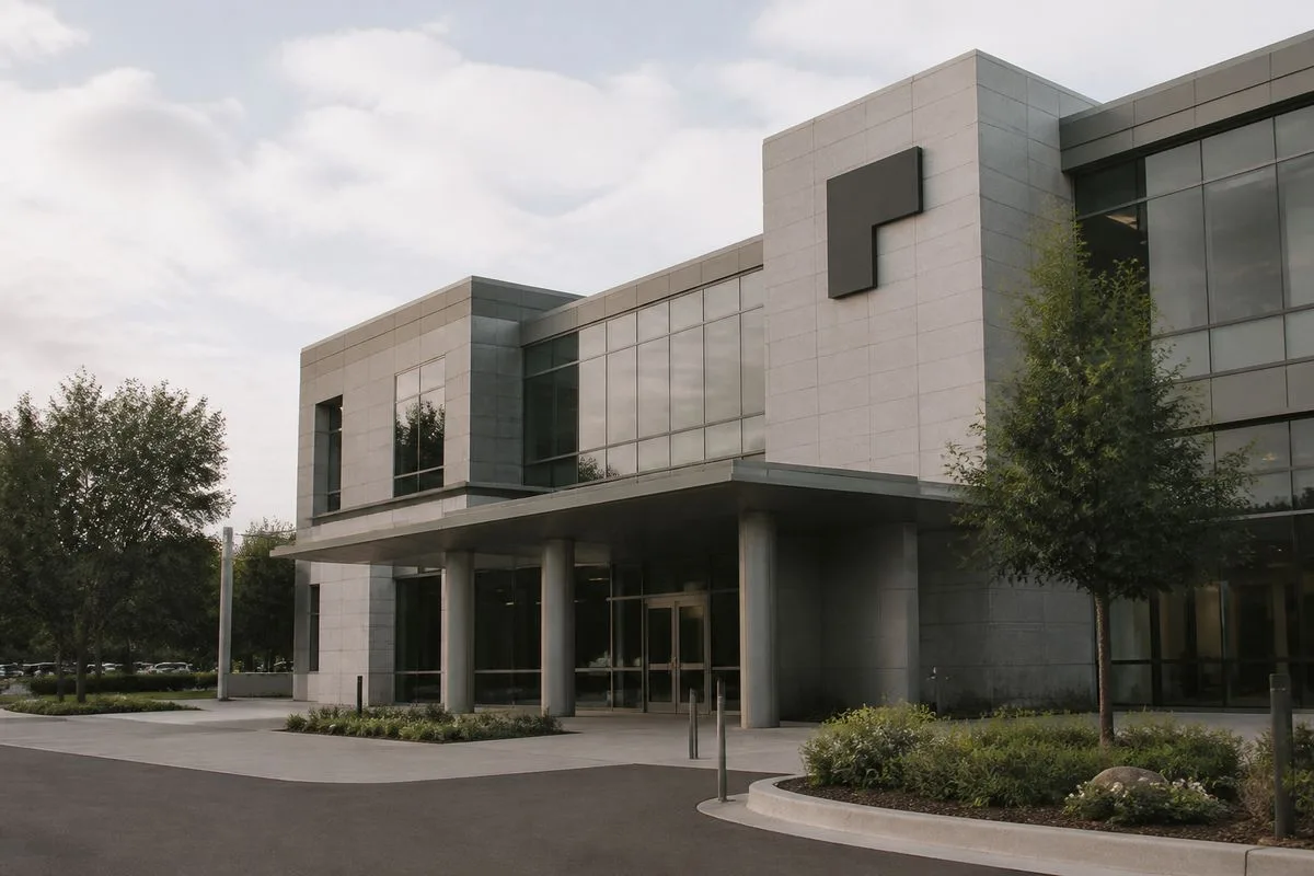 Resideo headquarters building with company logo visible