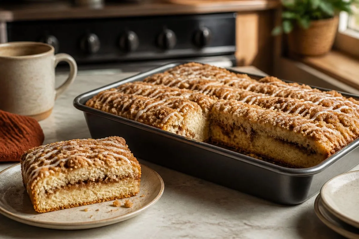Coffee cake recipe boom in 2026, why the classic 9×13 bake is everywhere again
