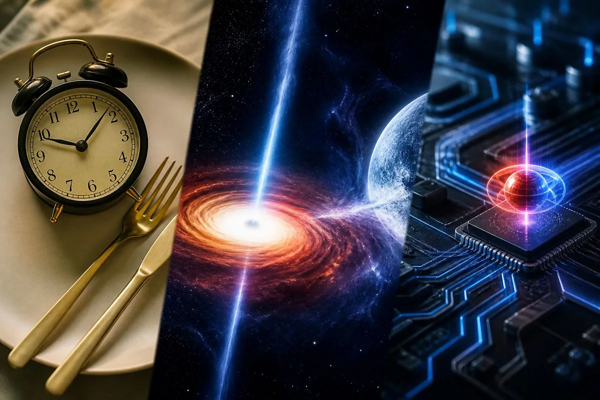 Science news of the week: fasting’s hidden switch, a microquasar aimed at Earth, and the next wave of spin-based computing