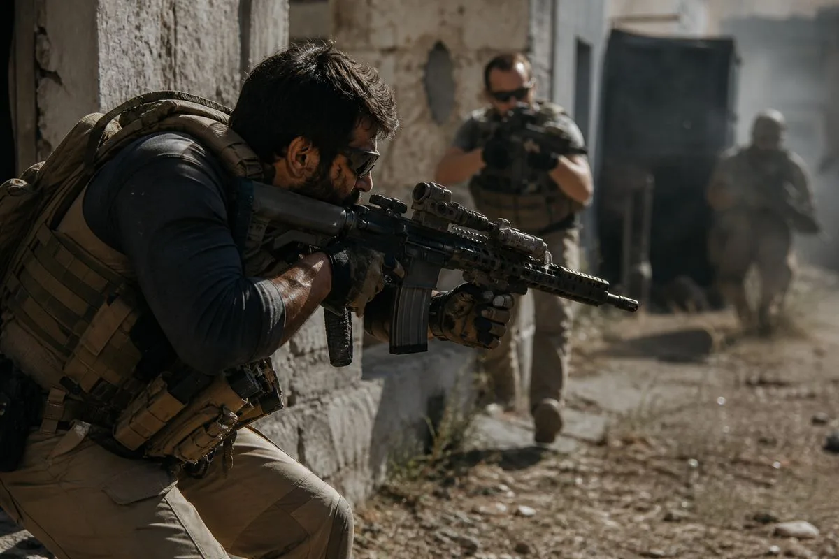Players engaged in an intense Modern Warfare multiplayer match