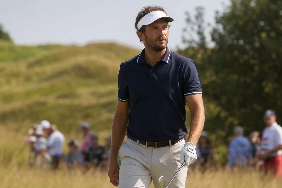 Joost Luiten walking the golf course during a tournament round