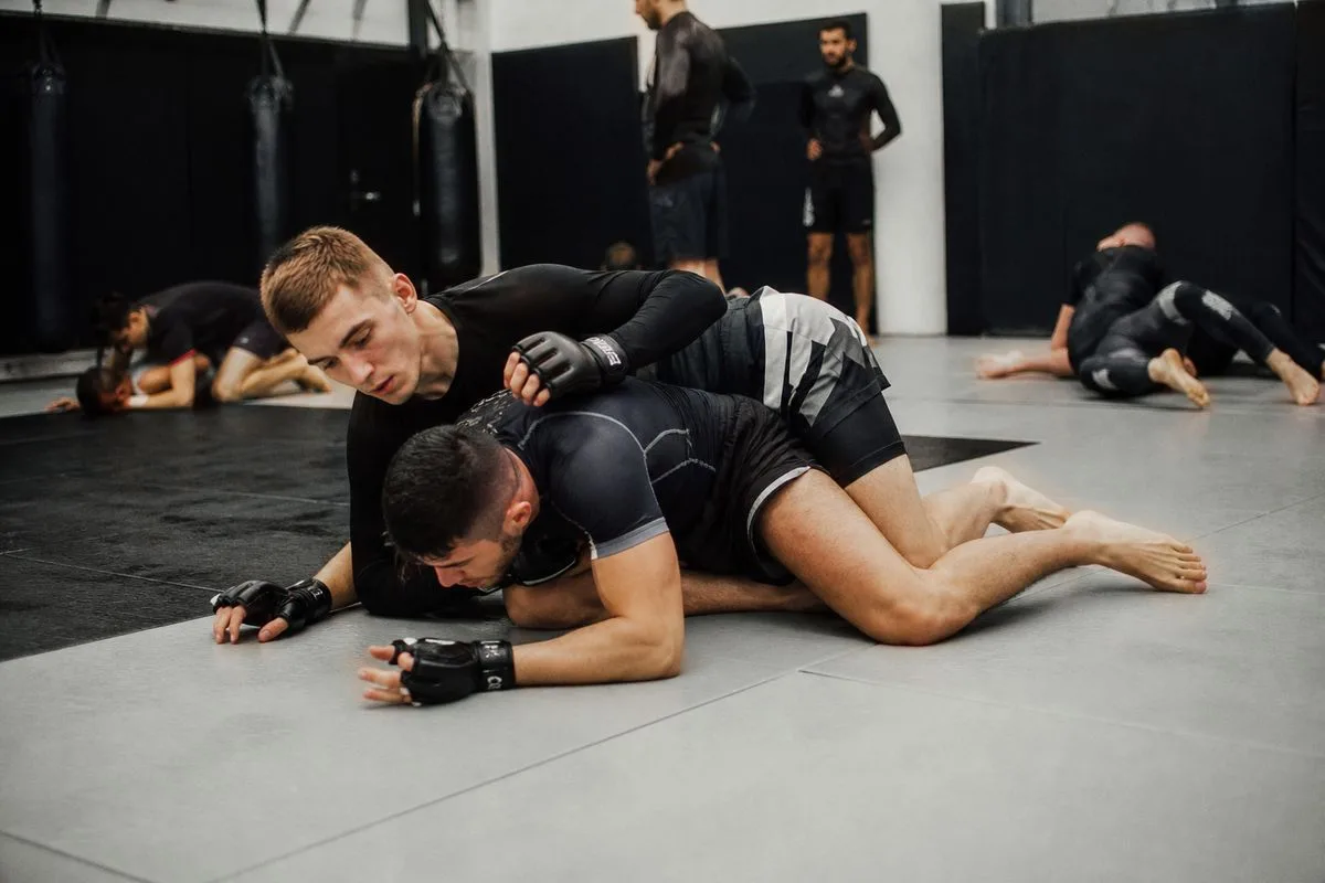 Mixed martial arts class training at Lions Gym in Coventry