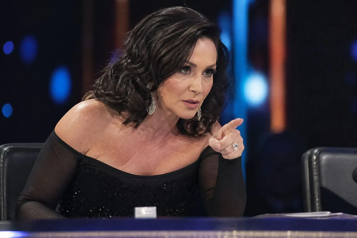Shirley Ballas delivering a stern critique on Strictly stage