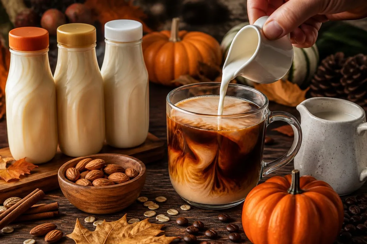 Coffee creamer market in 2026: seasonal flavours, non dairy growth and retail signals