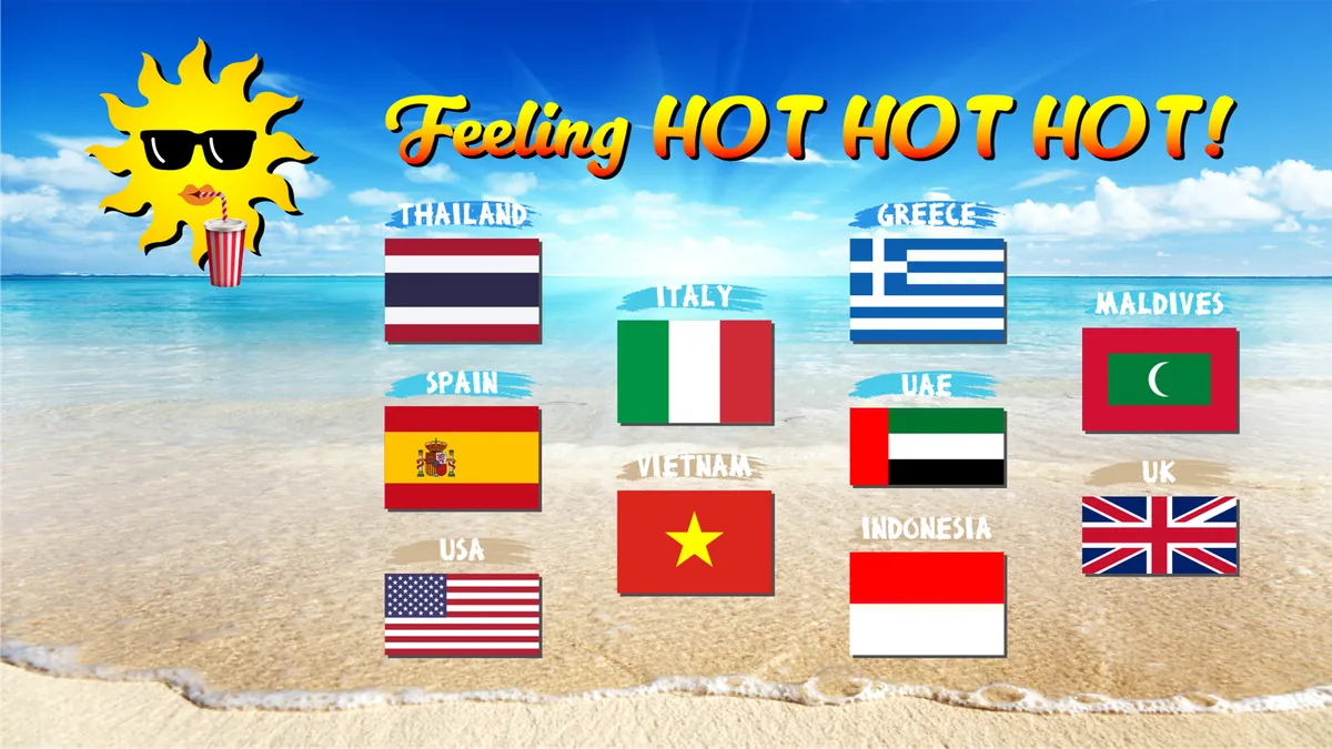 Feeling Hot Hot Hot Picture Quiz