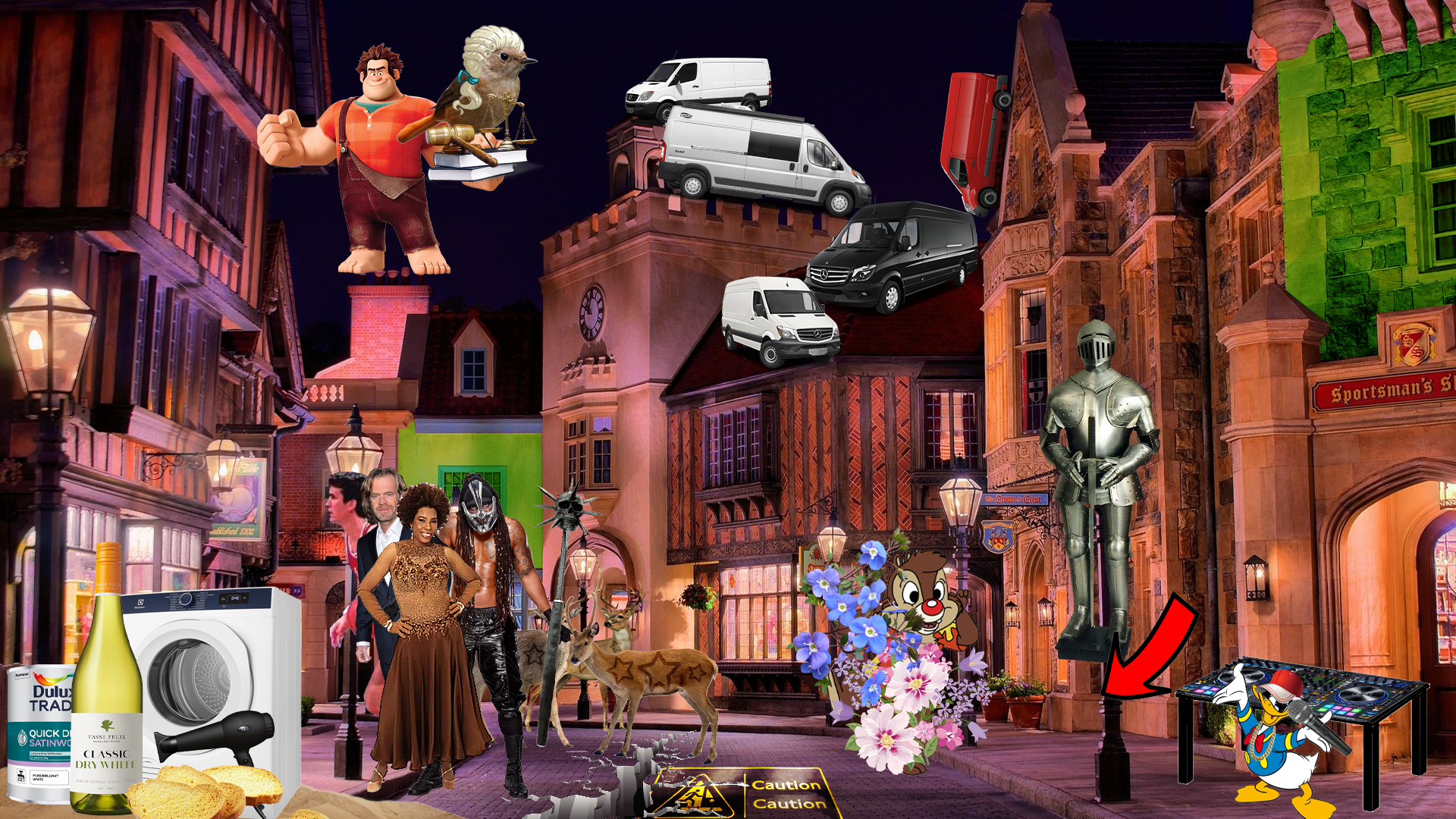 USA High Street Dingbats Quiz