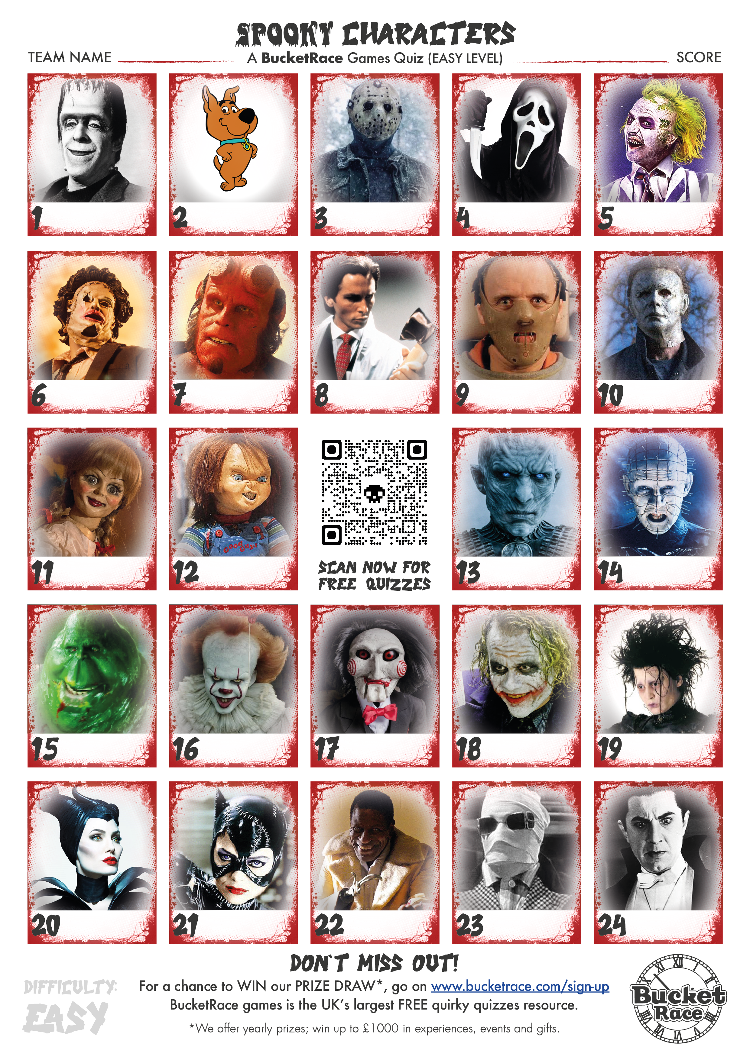 Halloween Picture Quiz