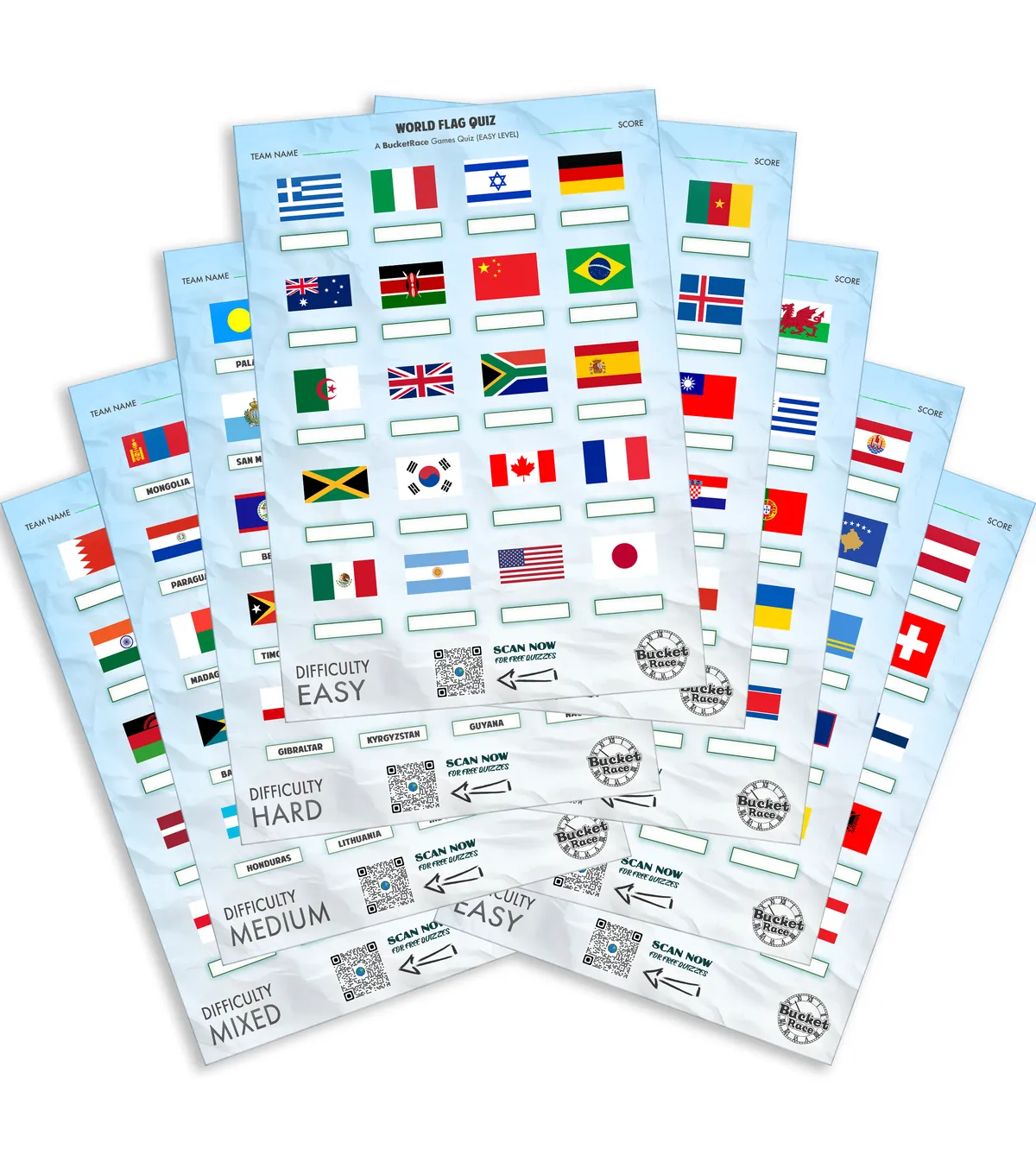 The Ultimate Printable World Flag Quiz
