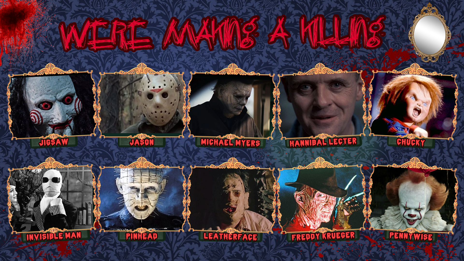 Printable Most On Screen Kills Quiz