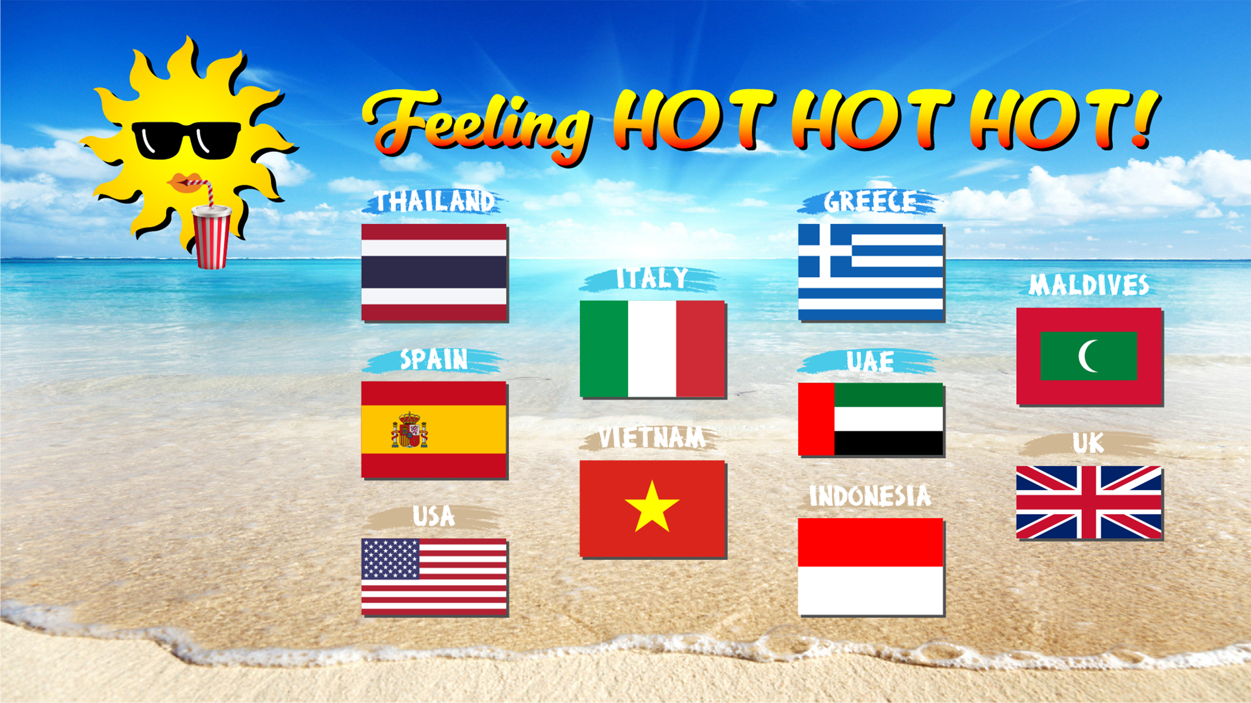 Feeling Hot Hot Hot Printable Quiz