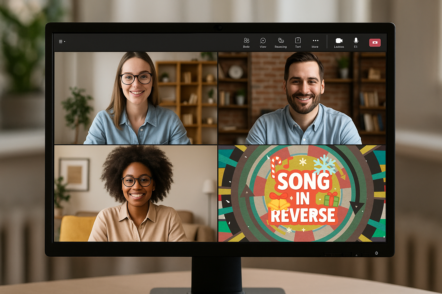 Christmas Music Quiz Zoom