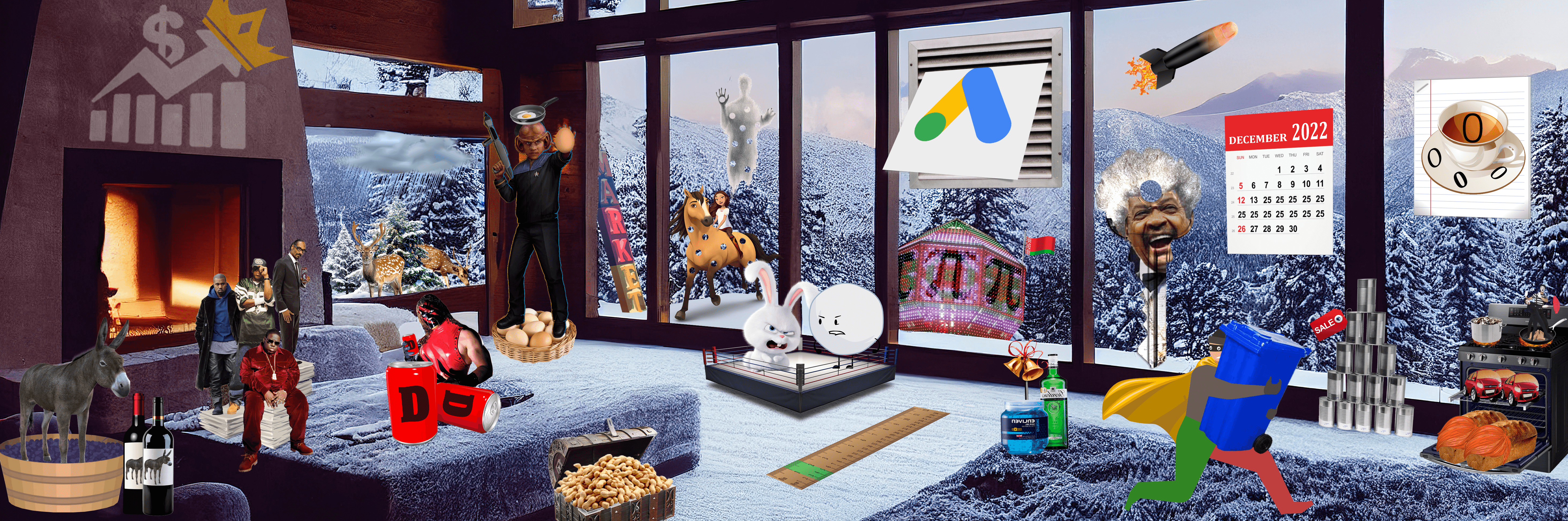 Christmas Dingbats Picture Quiz